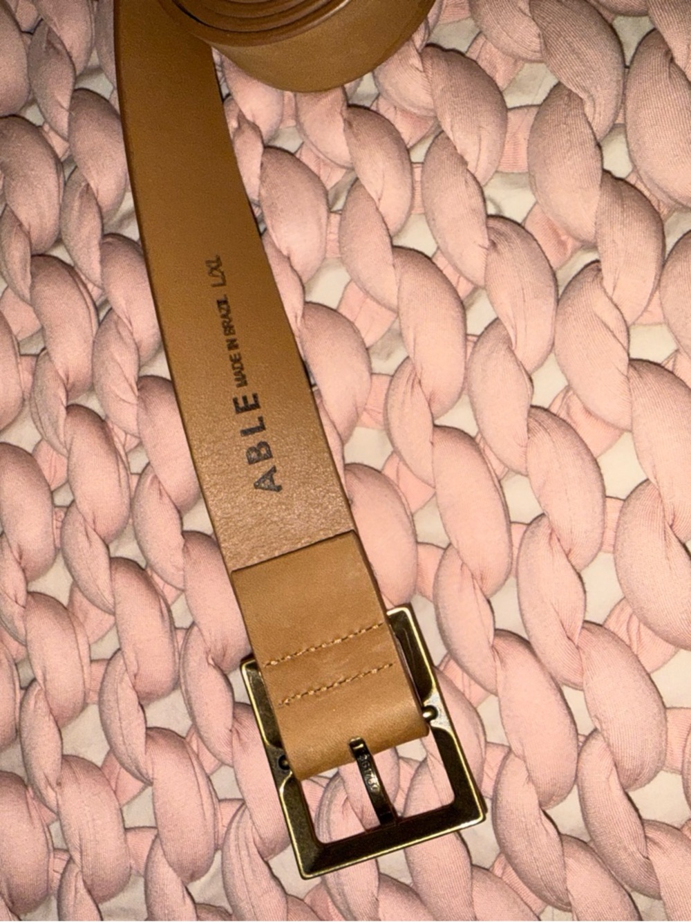 Able Carolina Belt in Cognac - Picture 2 of 3